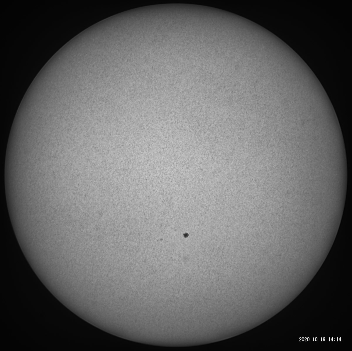 10月19日の太陽_e0174091_15163159.jpg