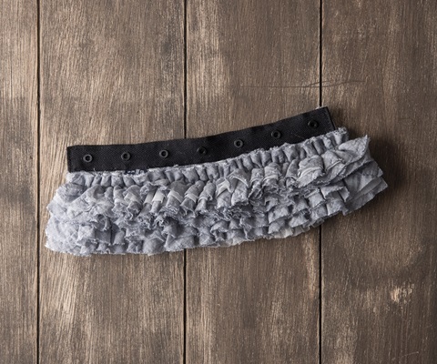 新品　as know as de wan コットンレースSK サイズ0 as know as de wan コットンレースSK サイズ0（MORE!MORE!MARK