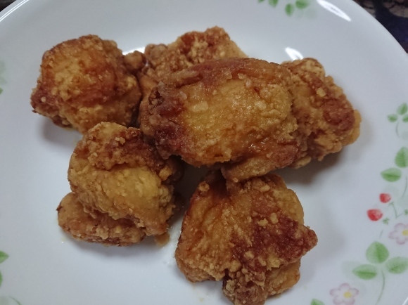 10/22 琥珀ヱビス、サントリー金麦糖質75%OFF、味の素冷凍から揚げ、エビ生春巻@自宅_b0042308_11492274.jpg