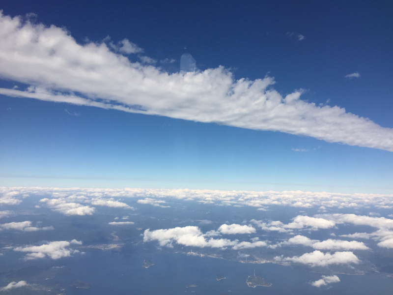 写真 地震 雲