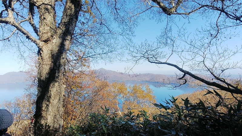 風不死岳へ紅葉登山