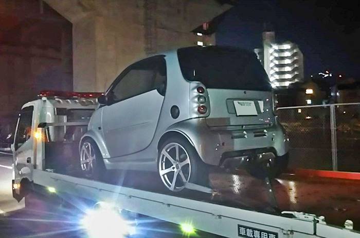 MCCスマート 450BRABUSリモコン同期外れ/MC012 フランジボルト折れ/オイル交換_d0345614_21223099.jpg