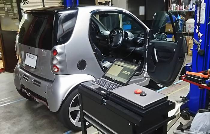 MCCスマート 450BRABUSリモコン同期外れ/MC012 フランジボルト折れ/オイル交換_d0345614_21223425.jpg