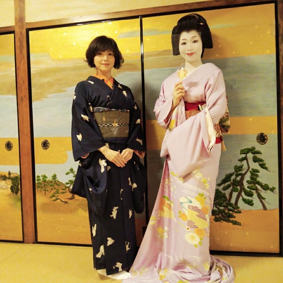 201024 京都・幾松でのアンティーク着物コーディネート着物買取_f0164842_19535261.jpg