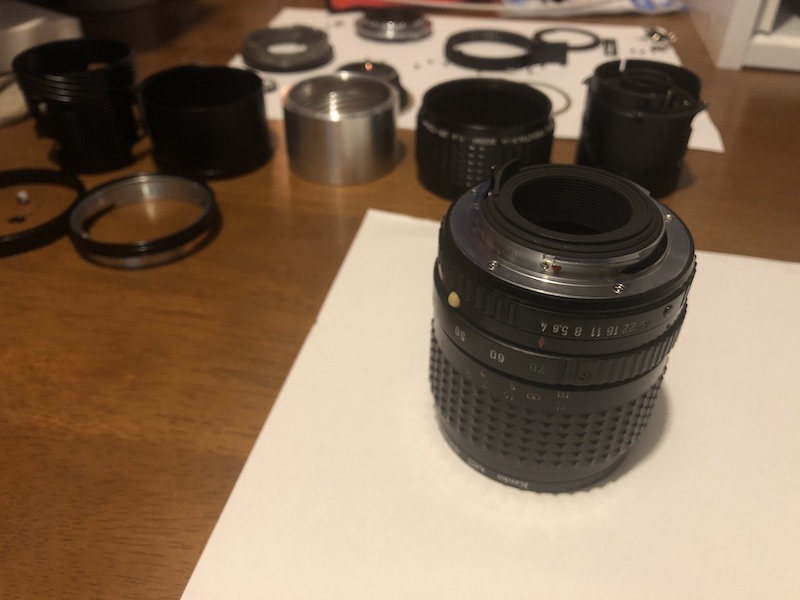 K-5】PENTAX-A ZOOM 35-70mm F4 分解（その2） : だいちゃんガレージ