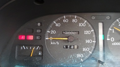 ラルゴ140000キロ達成でオイル&エレメント交換_a0064474_20303312.jpg