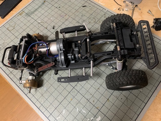 スケールクローラー再組立)CC-02 徐々に復活中。 : WKクローリング