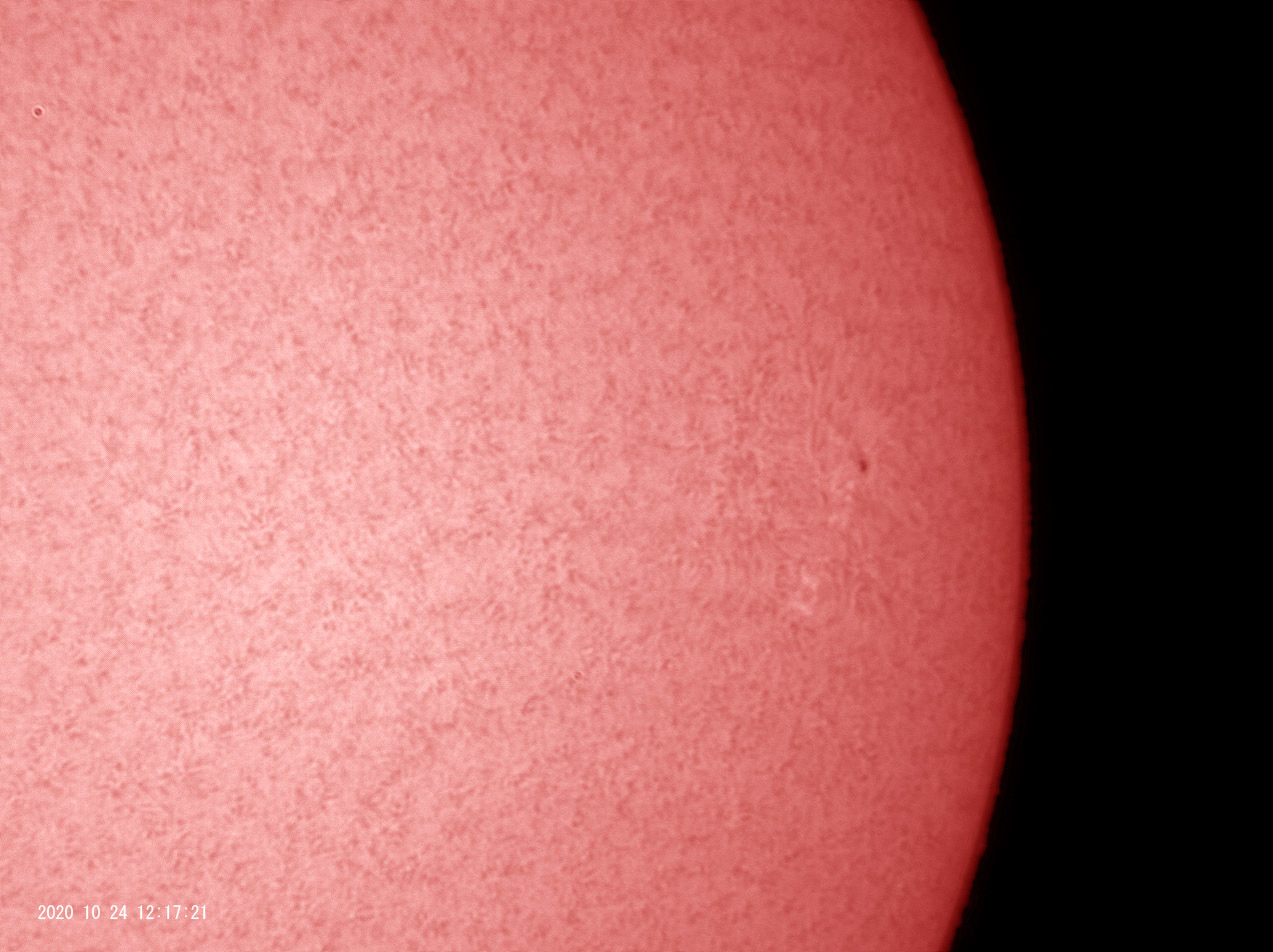 10月24日の太陽_e0174091_16105752.jpg
