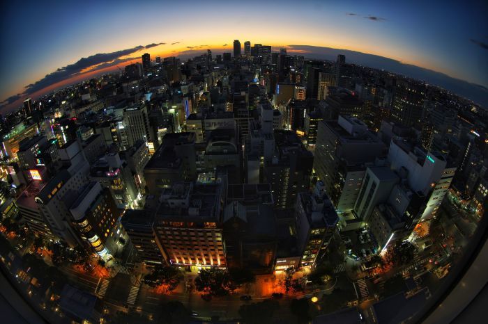 名古屋テレビ塔からの夜景_e0107605_21390791.jpg