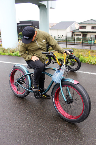 電動アシスト グリースファットバイク 13rock ヒサロック 札幌 ビーチクルーザーパラダイス
