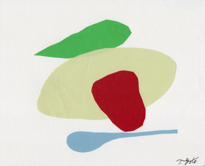 オムライス 切り絵おやじ オムライス 切り絵おやじ
