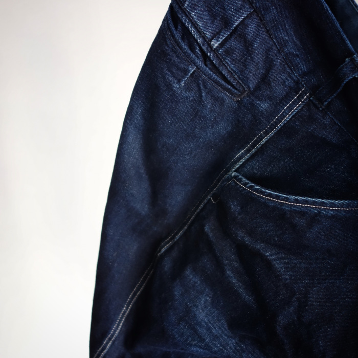 洗濯 2回目 / frenchwork indigo trousers_e0130546_15171329.jpg
