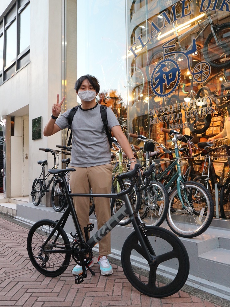 10月25日　渋谷　原宿　の自転車屋　FLAME bike前です_e0188759_18374671.jpg
