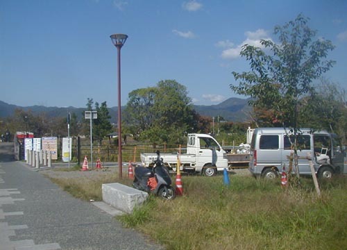 ●嵐山中ノ島小橋修復、その２_d0053294_12572044.jpg