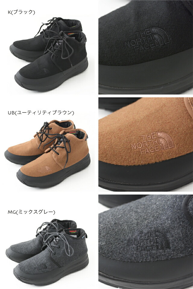 THE NORTH FACE [ザ ノースフェイス正規代理店] NSE Traction Lite WP Chukka [NF52085] ヌプシ トラクション ライト MEN\'S / LADY\'S _f0051306_16533486.jpg