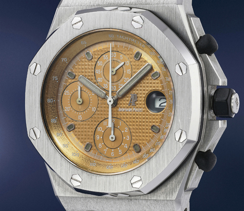 陽射しが、Royal Oak Offshore First \"The Beast\"を変えるのです。　_e0181908_14263860.jpg