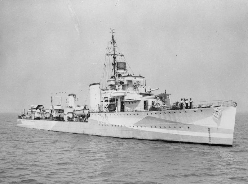 閑話114 イギリス海軍の駆逐艦 その2 : Studio di modello in