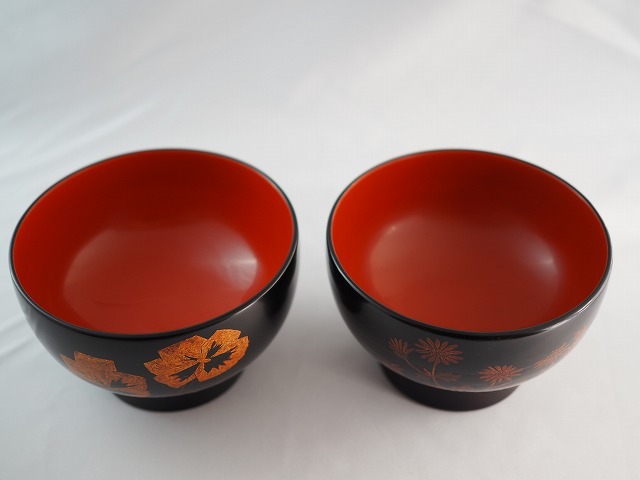 若林幸恵さん漆器 椀と皿のセット 木のデザイン 若林幸恵さん漆器 椀と皿のセット 木のデザイン