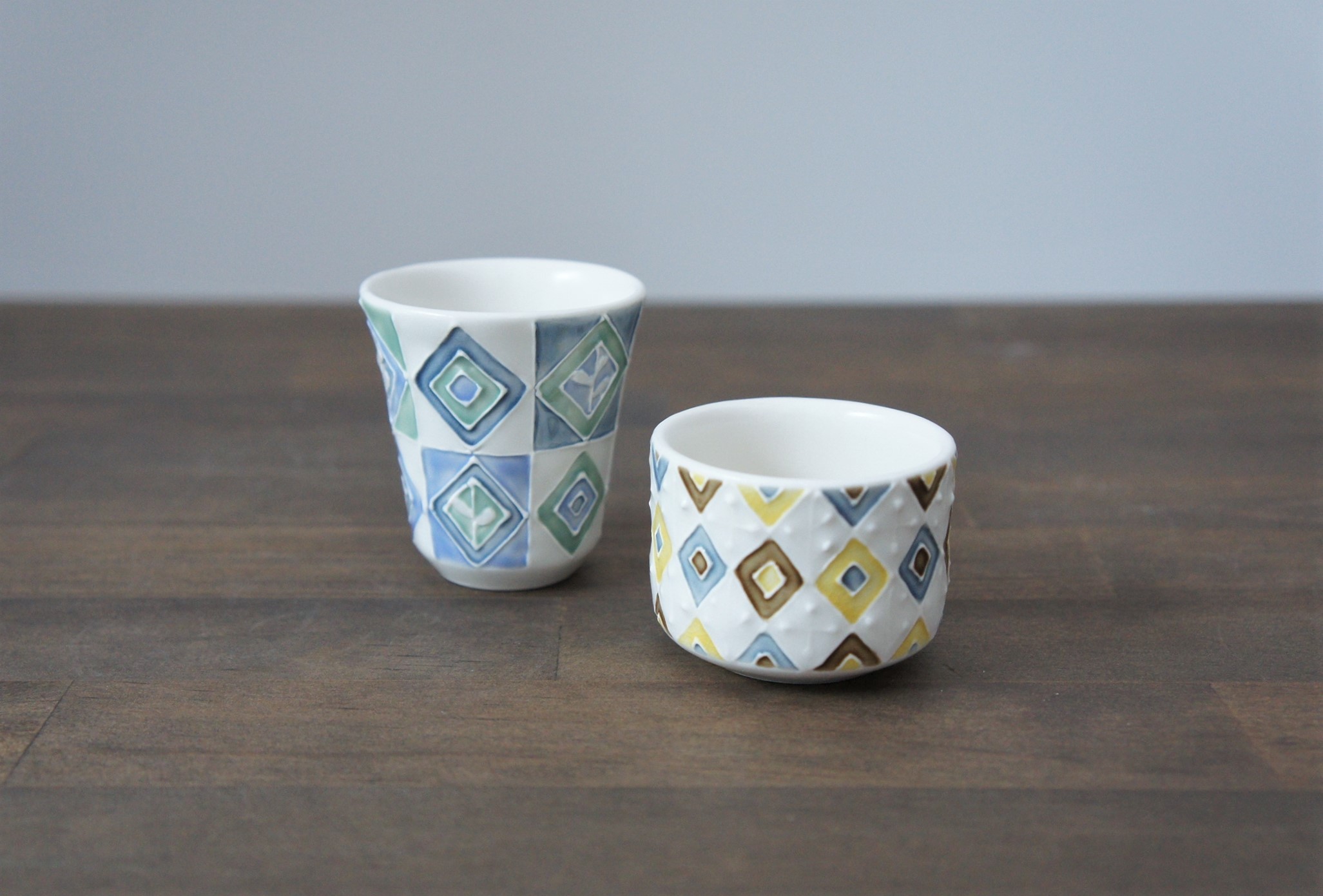 「実り」展 渡辺紋子さんの酒器とフリーカップ_b0353974_18384579.jpg