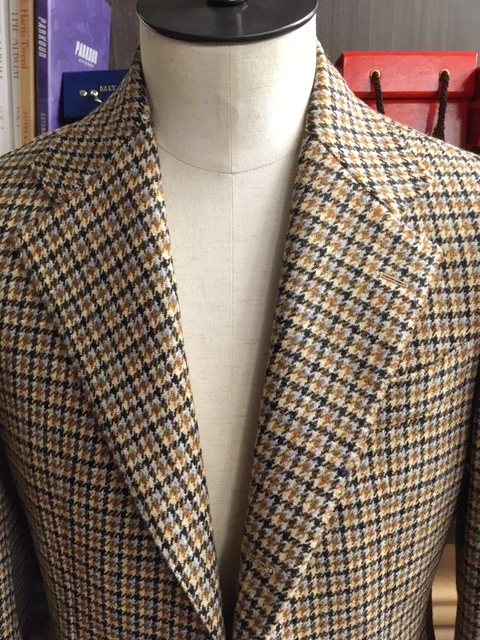 FOXEY40 ツイードジャケット FOX TWEEDのジャケット仕上がりのご紹介