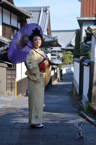 サザエさんオープニング記念☆ 街歩き着物フェア^^_d0230676_11393634.jpg