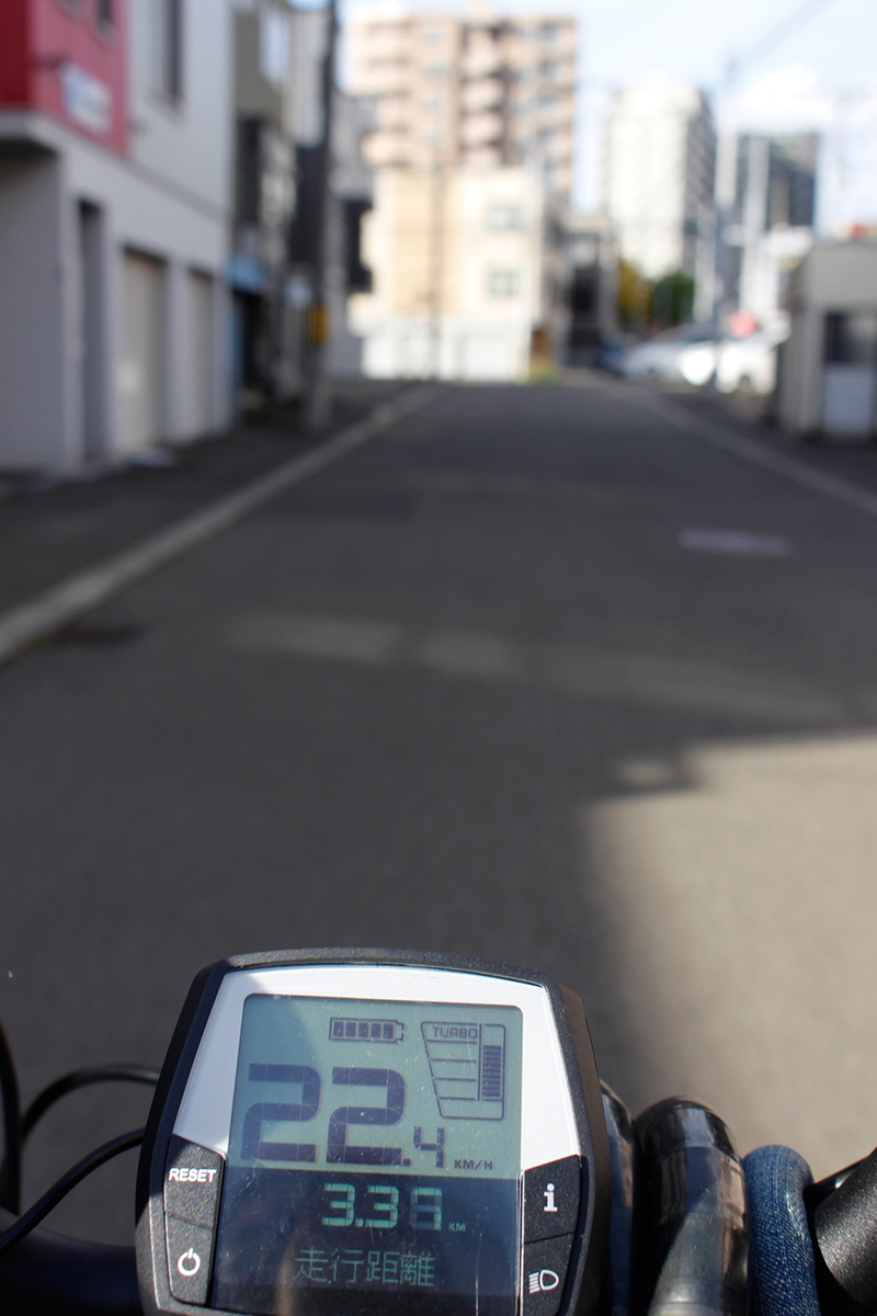 電動自転車で2,400キロ達成 札幌自転車屋。_a0139912_11091456.jpg