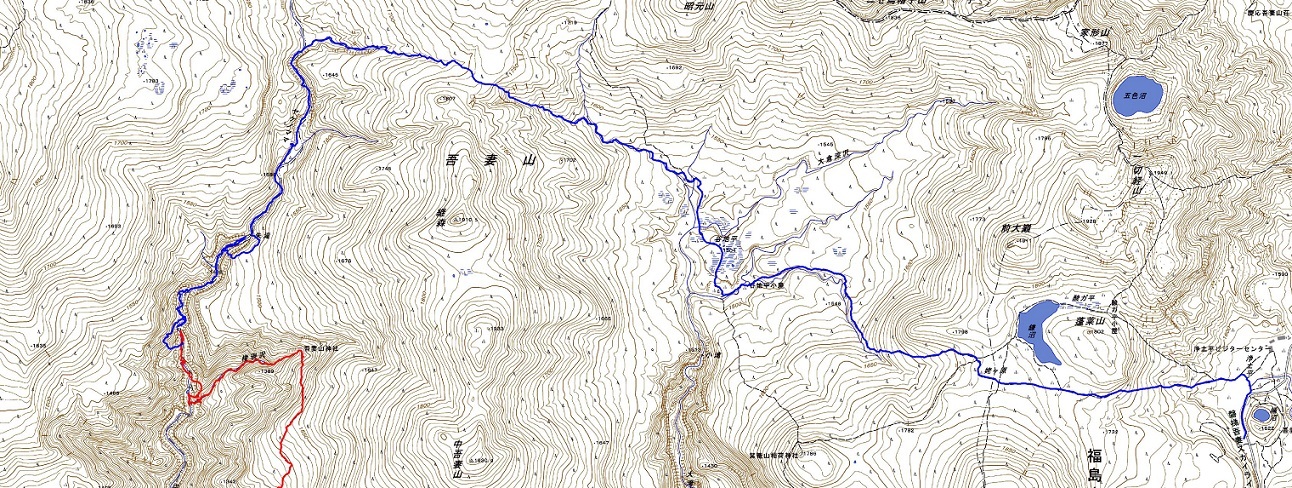 吾妻山・中津川 ～ ２０２０年１０月１８日～１９日_f0170180_08543352.jpg