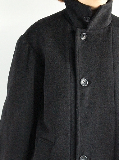 THE HINOKI　Wool Beaver Coat / Black (LADIES SELECT)_b0139281_13294047.jpg