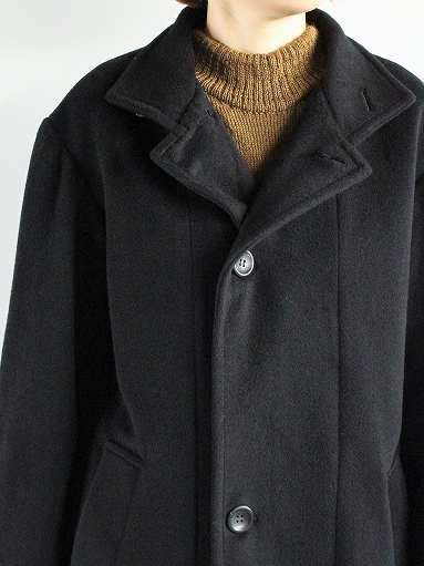 THE HINOKI　Wool Beaver Coat / Black (LADIES SELECT)_b0139281_13294055.jpg