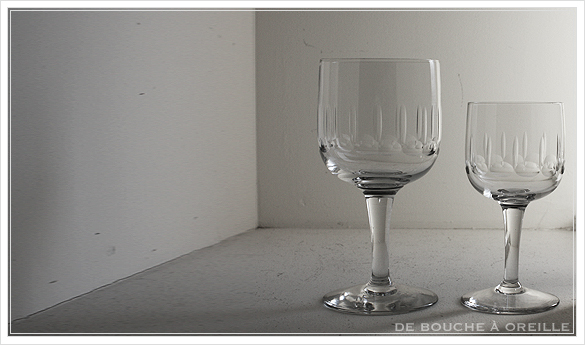 verre de bistrot 古いビストログラス その1 フランスアンティーク_d0184921_17033231.jpg