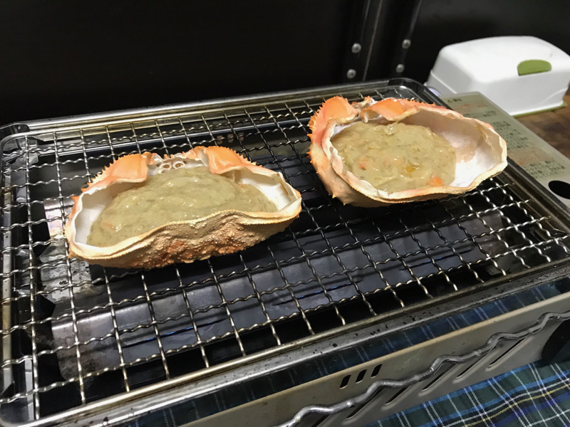 磯丸水産 蟹味噌甲羅焼き テイクアウト 良いことみ～っけた♪