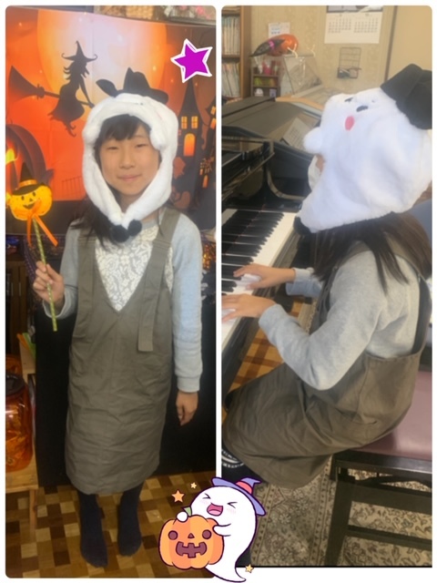 土曜ハロウィン仮装レッスン♪_e0040673_14380477.jpg