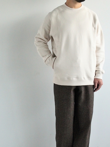 THE HINOKI　Cotton Fleece Sweat Shirt_b0139281_12323338.jpg