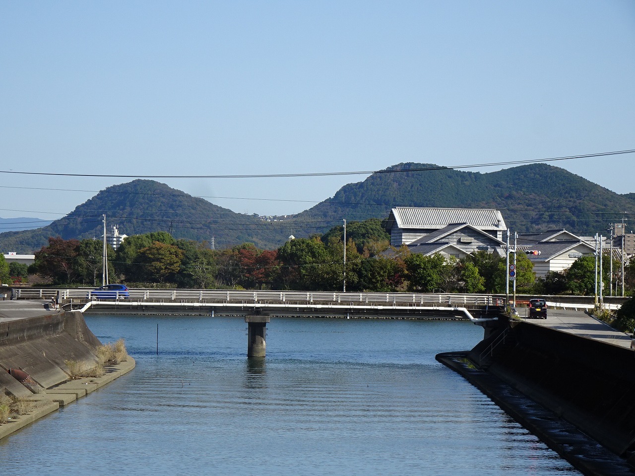 江ノ口川に架かる橋 高知市 5 5 茶凡遊山記
