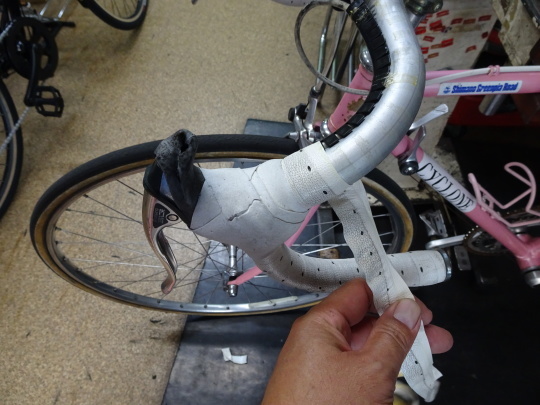 クロモリロードバイクの整備~_e0140354_15490128.jpg