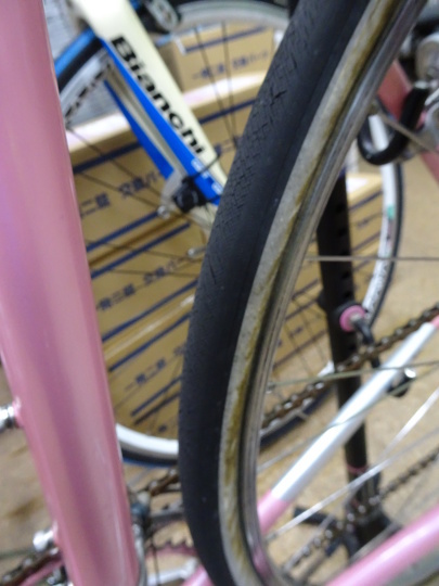 クロモリロードバイクの整備~_e0140354_15494129.jpg
