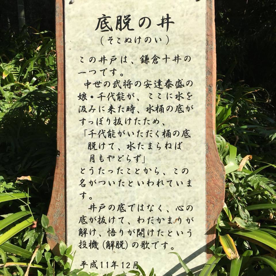 3年前の鎌倉の思い出 -東慶寺の水月観音、海蔵寺の底抜けの井ー_a0020162_10265308.jpg