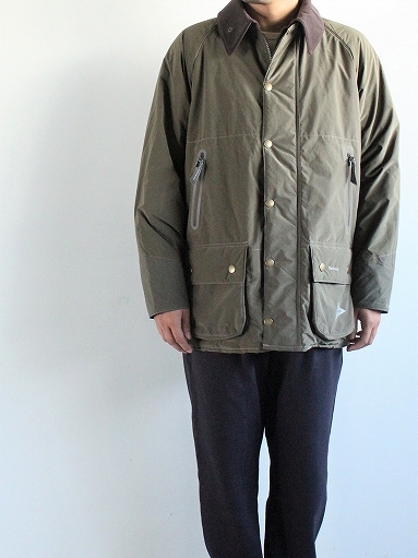 and wander Barbour rip jacket / khaki : 『Bumpkins putting on airs』