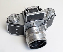 美品 EXAKTA Varex IIb★Pancolar＋露出計付 美品 EXAKTA Varex IIb☆Pancolar＋露出計付