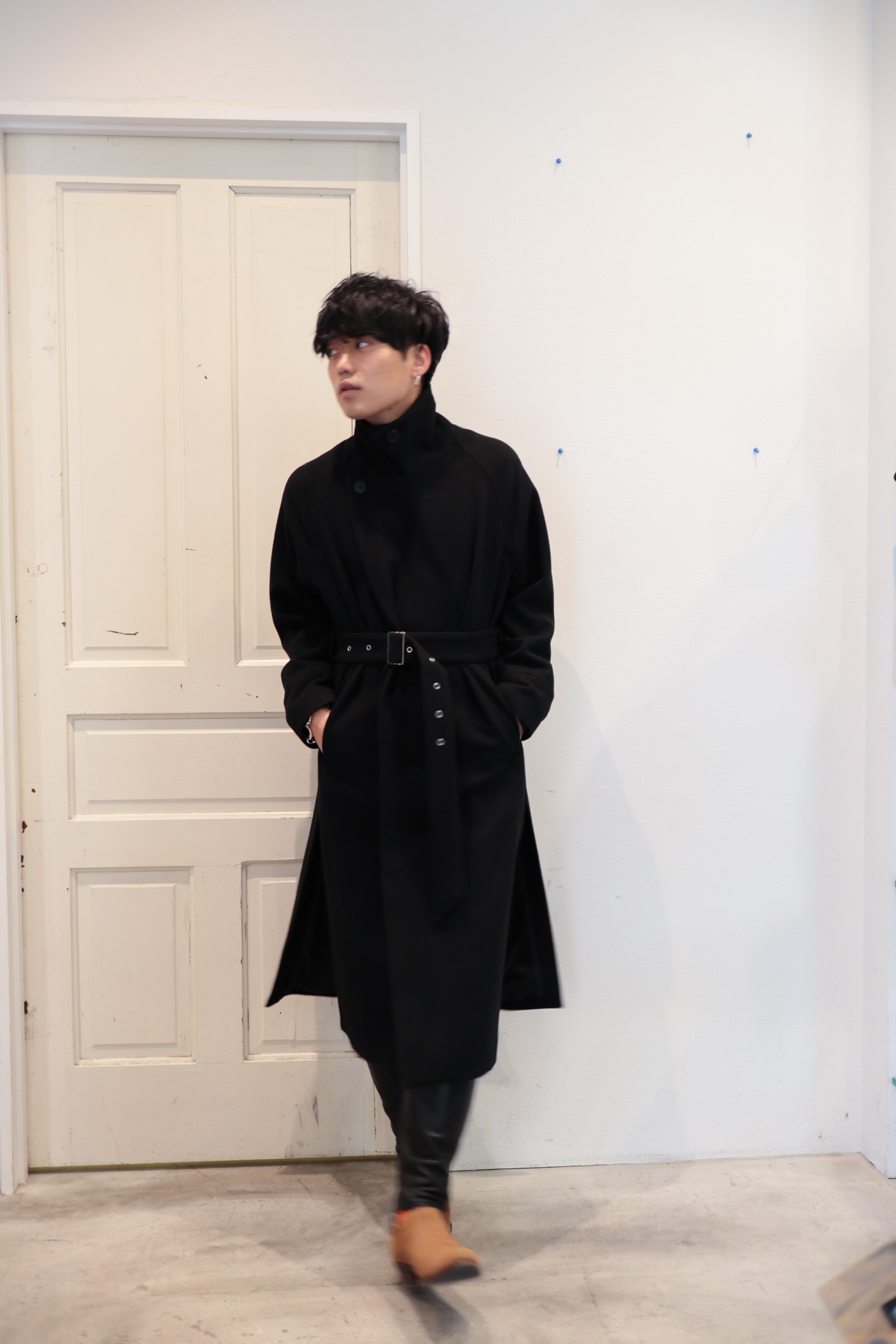 JUHA - BELTED OVER COAT : BIRTH DAY