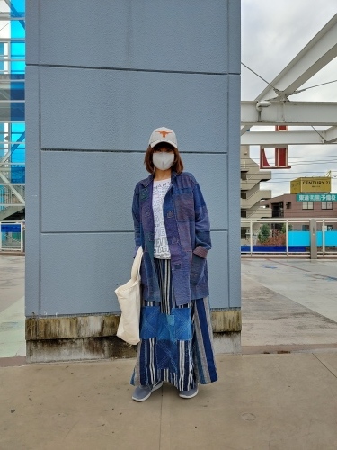 総刺し子ジャケット～ファッション : 紅い風