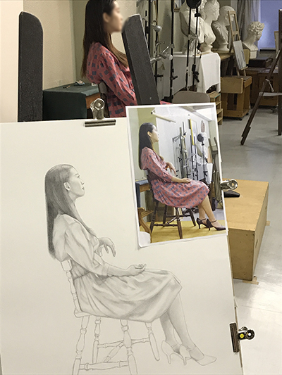 絵を描くっておもしろい 人物モデル実習2日間 留学生絵画科後期授業 アートマスターズスクールぶろぐ 絵を描くっておもしろい 人物モデル実習2日間 留学生絵画科後期授業 アートマスターズスクールぶろぐ