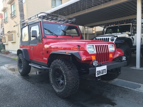 Yj ラングラー カスタム サンオート 中古車 販売店 ジープ ラングラー Jl Jk Tj チェロキー 4 4 Life スタッフ日記 Yj ラングラー カスタム サンオート 中古車 販売店 ジープ ラングラー Jl Jk Tj チェロキー 4 4 Life スタッフ日記