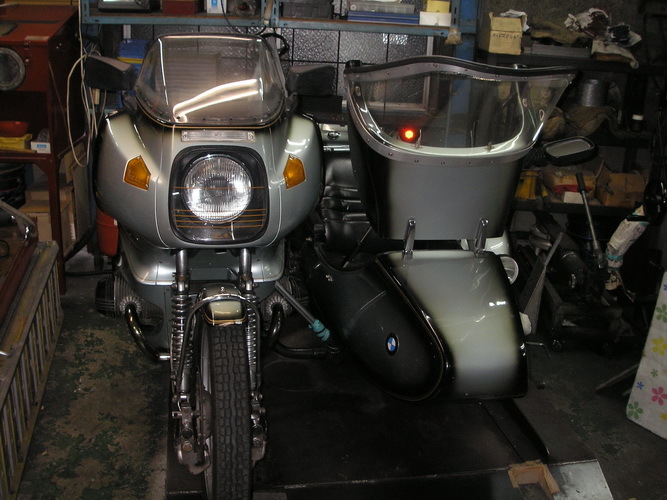 BMW R100RS+太陸 本車側の整備_e0218639_11241392.jpg