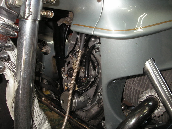 BMW R100RS+太陸 本車側の整備_e0218639_11293969.jpg