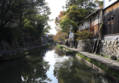 八幡堀めぐり モクもく写真館 八幡堀めぐり モクもく写真館