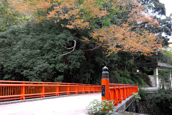 秋の湯香里橋_b0145257_18542108.jpg