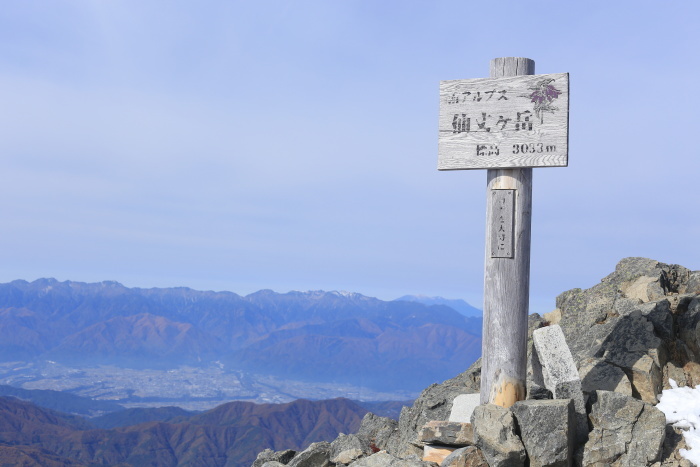 仙丈ヶ岳 201031-1101 大好きな山 2日目_e0338862_19261803.jpg