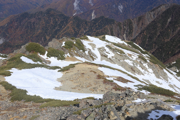 仙丈ヶ岳　201031-1101　大好きな山　2日目_e0338862_19305257.jpg