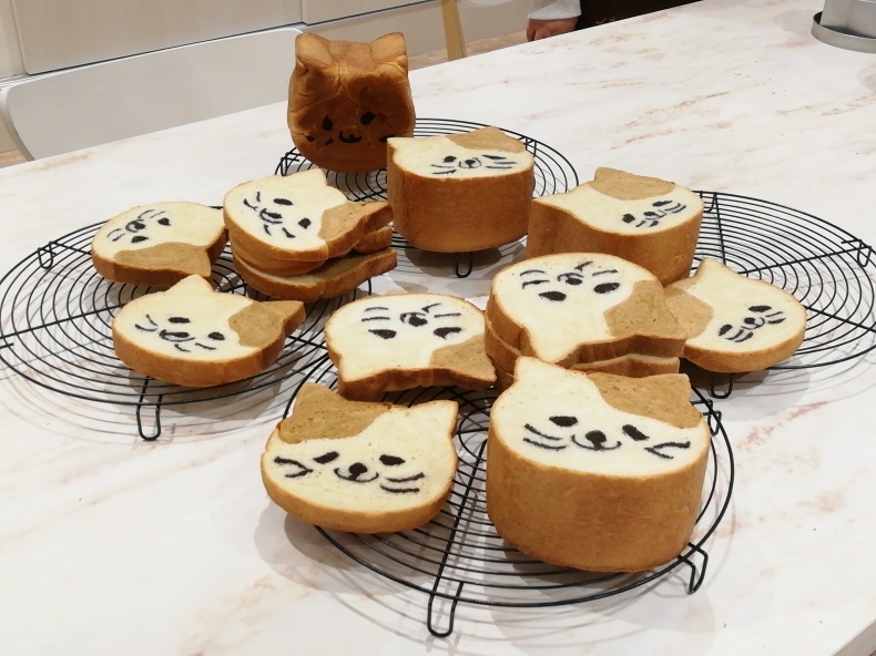 ネコちゃんイラストパンサンドイッチ 好食好日 ネコちゃんイラストパンサンドイッチ 好食好日